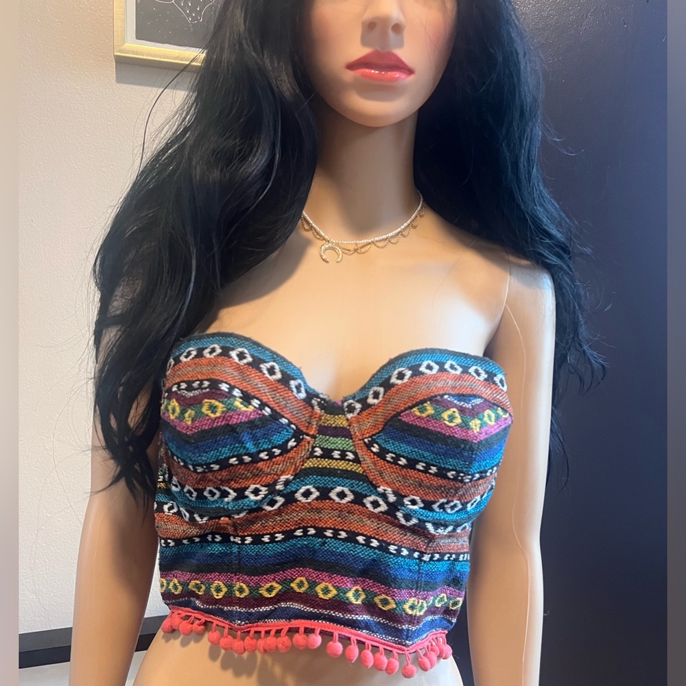 Tassel corset. Size M